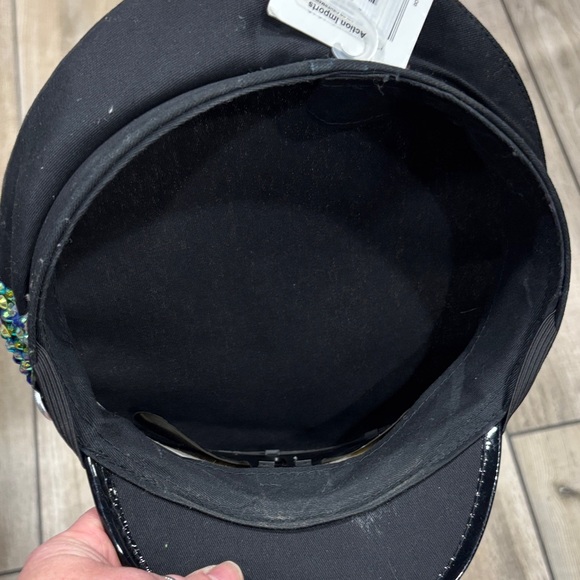 Multicolor Rhinestone Embellished Cap - Picture 2 of 2